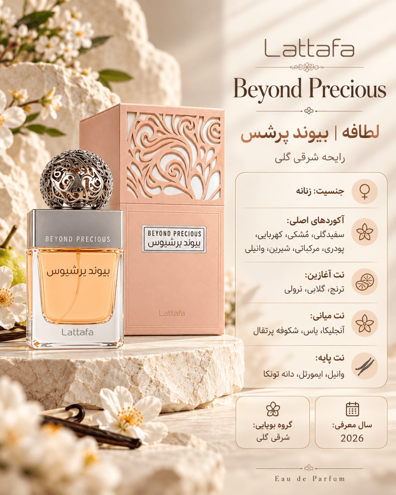 ادکلن دخترانه لطافه Beyond Precious