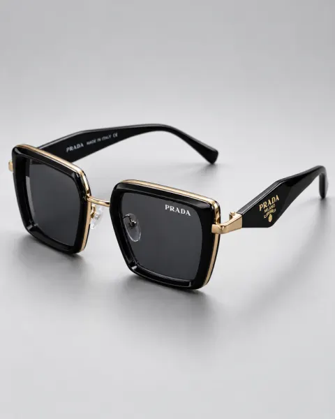 عینک آفتابی زنانه Prada Milano رنگ مشکی