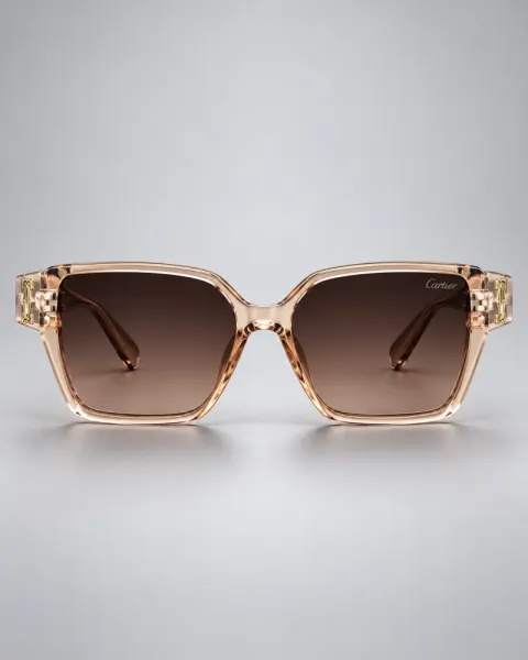 عینک آفتابی زنانه Cartier 89011 رنگ بژ