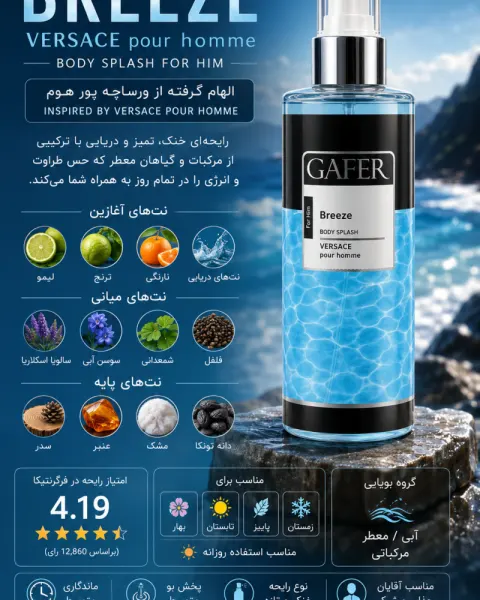 بادی اسپلش مردانه گافر ورساچه پورهوم
