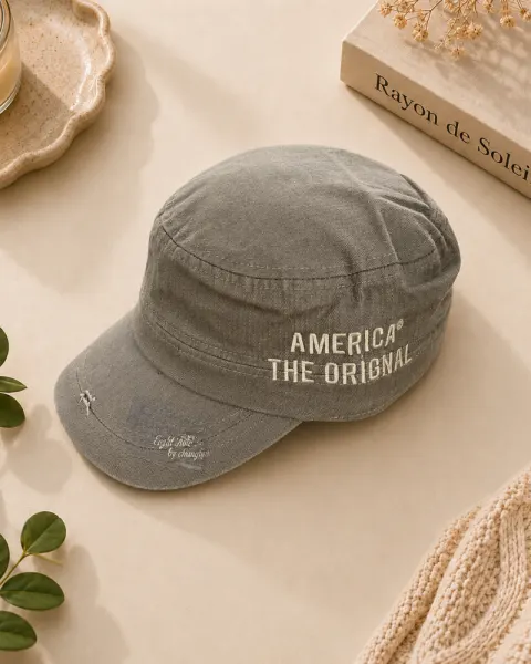 کلاه سرتخت AMERICA پشت ریپس کد