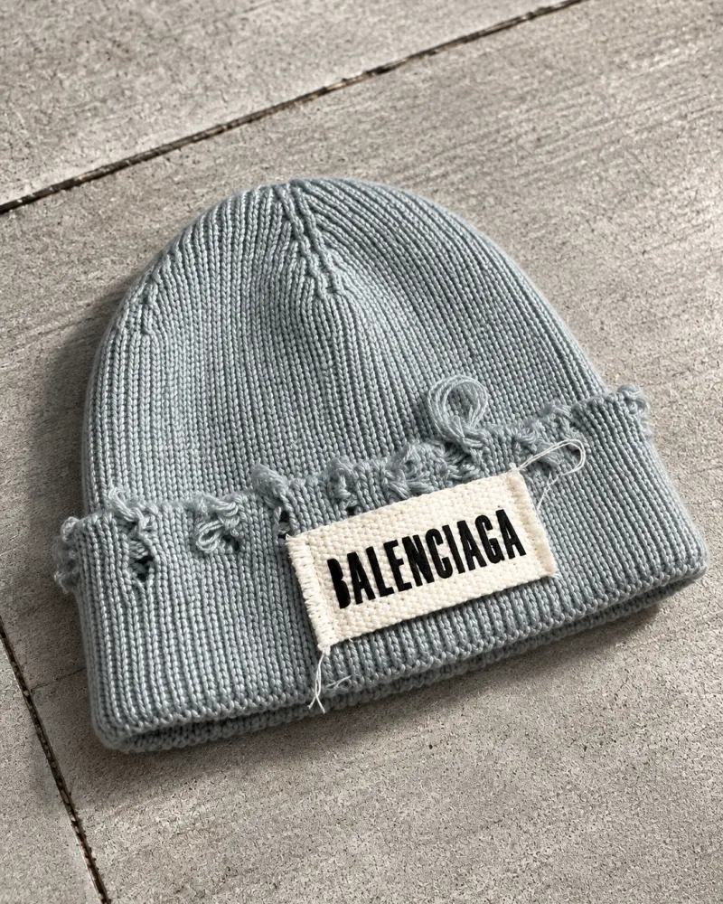 کلاه بافت لبه زاپ مارک دارBALENCIAGA کد820003 - تصویر 2