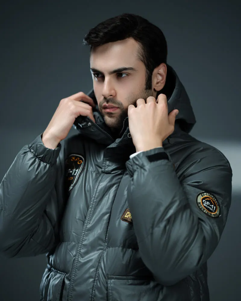 کاپشن وارداتی مردانه کد 600961 - تصویر 3